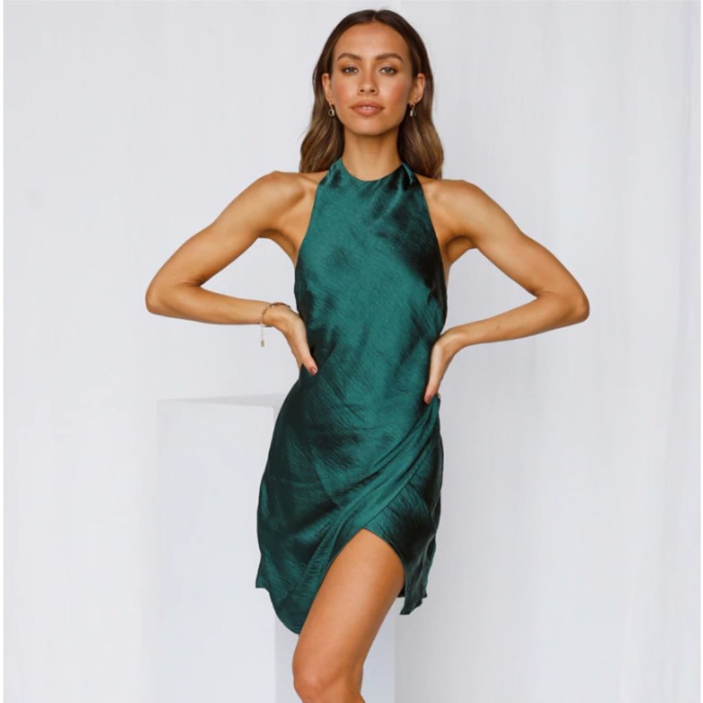 Hello Molly Heavy Heart Dress in Jade